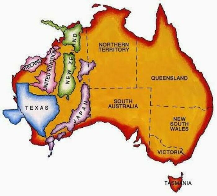 Australia Is Big