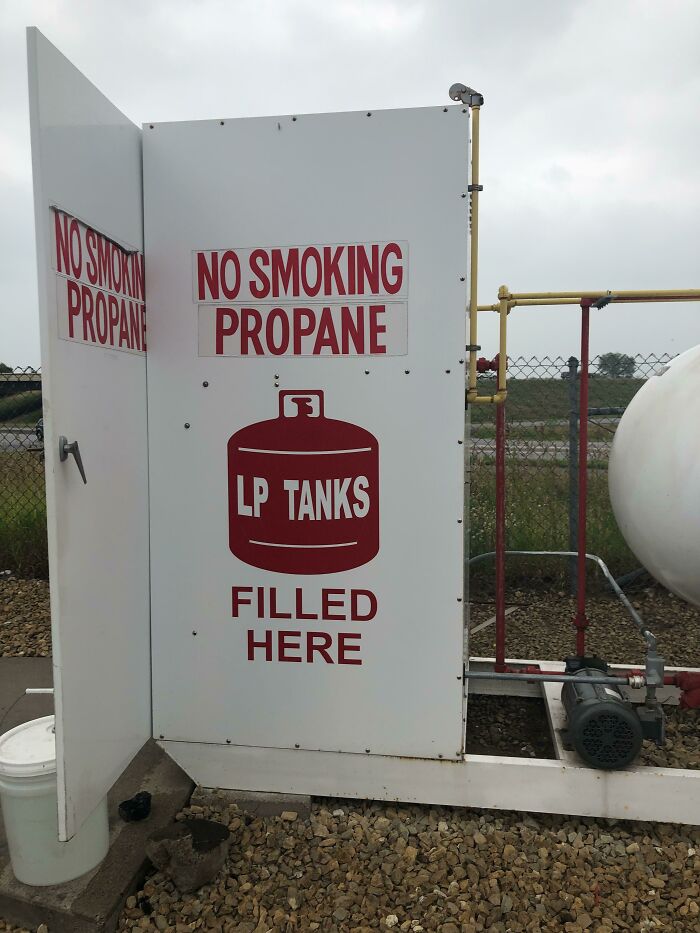 Don’t Smoke The Propane!
