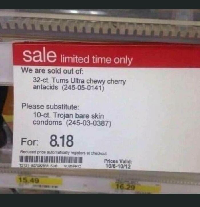 Accept No Substitutions