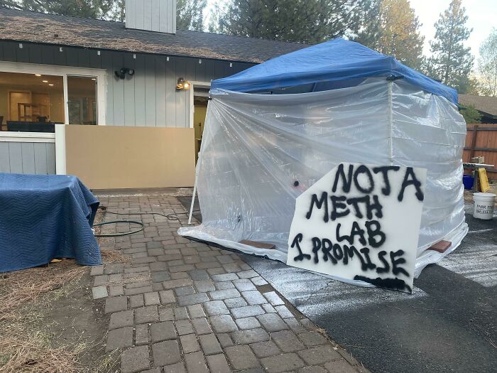 I’m About To Spray My New Kitchen Cabinets