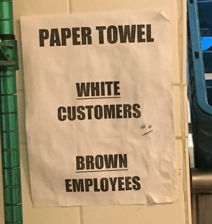 This Paper Towel Sign