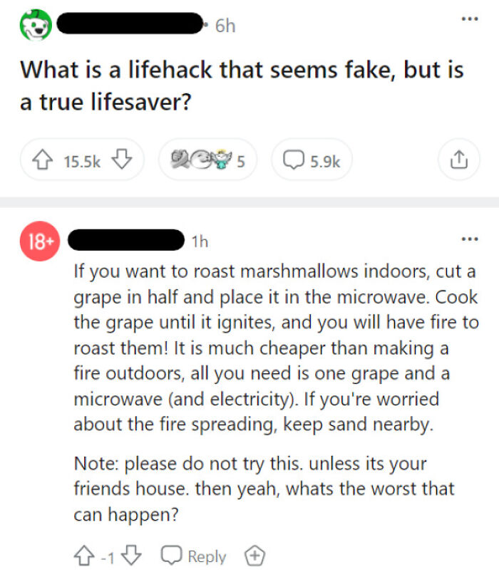 Lifehack: Start A Fire In Your Microwave To Roast Marshmallows, It's A Lifesaver