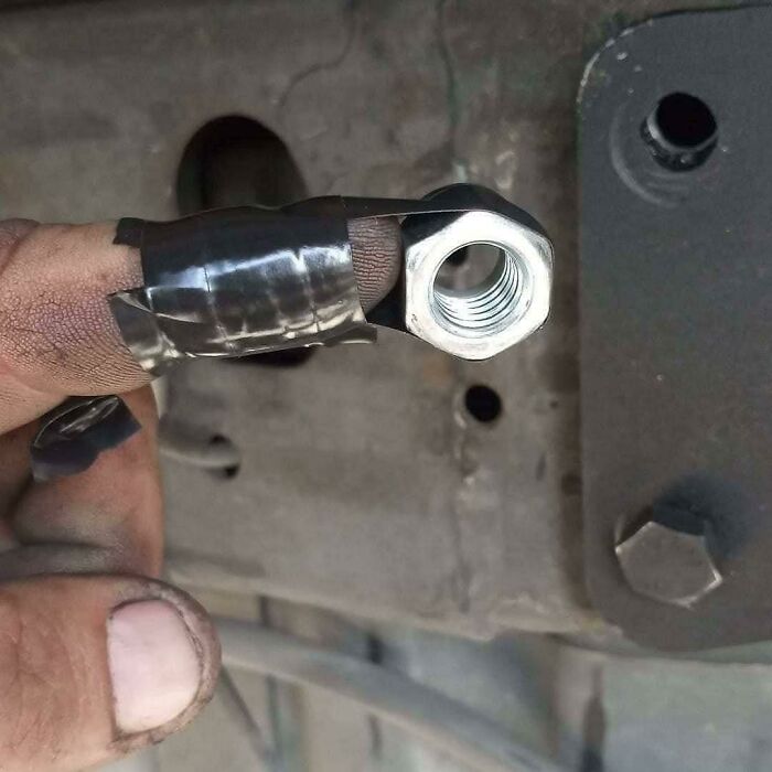 When You Can’t Quite Reach That Bolt Hole