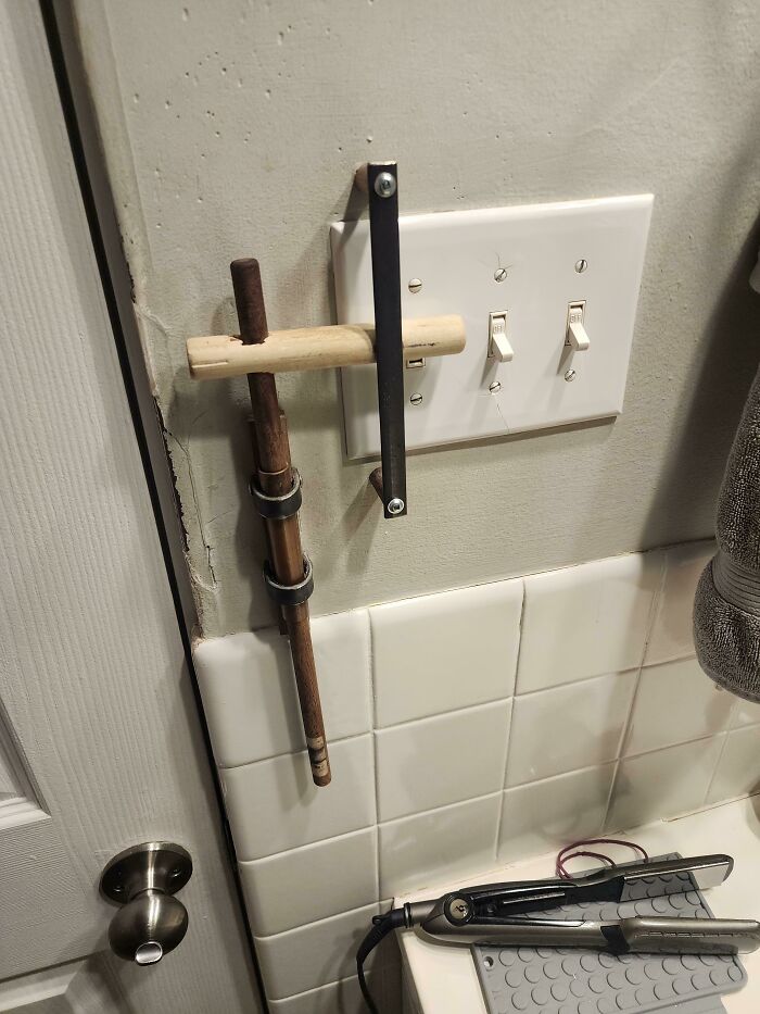 My Cousin: 13.99 For A Lightswitch Extender For Kids? Nah, I Got Some Scrap!