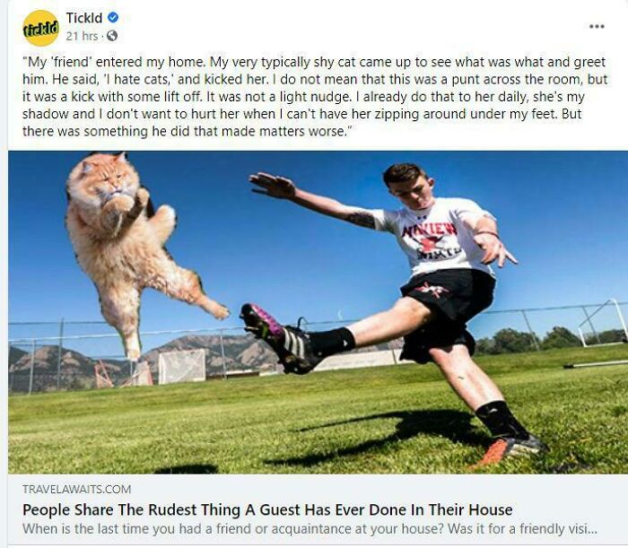 This Absurd Clickbait Article's Attempt At A Shocking Image