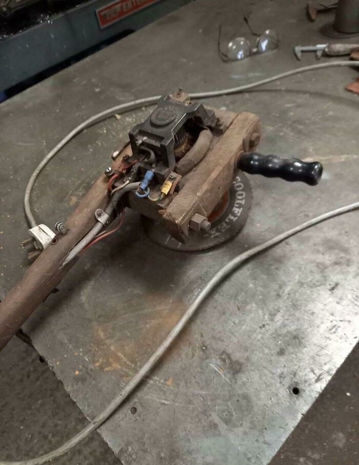 “Here, Have My Spare Grinder”