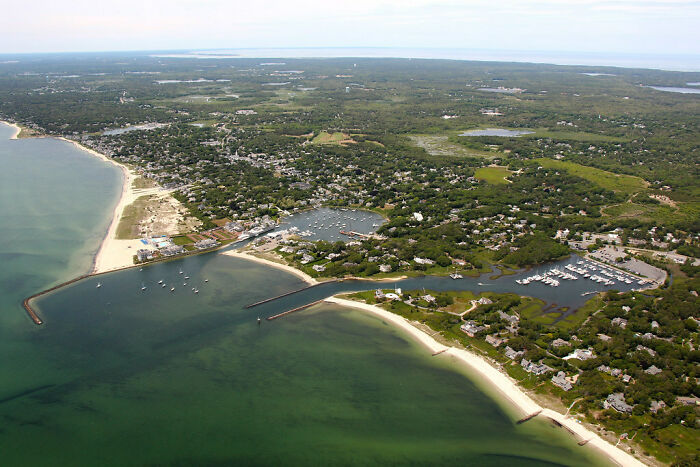 Bird view picture of Cape Cod