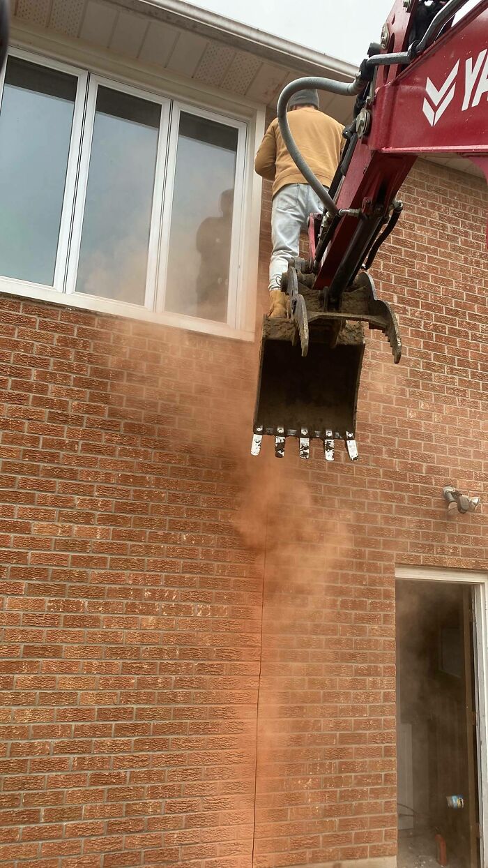 Next Door To Me. Wanna Get The Scaffold Out? Nah, I Got This