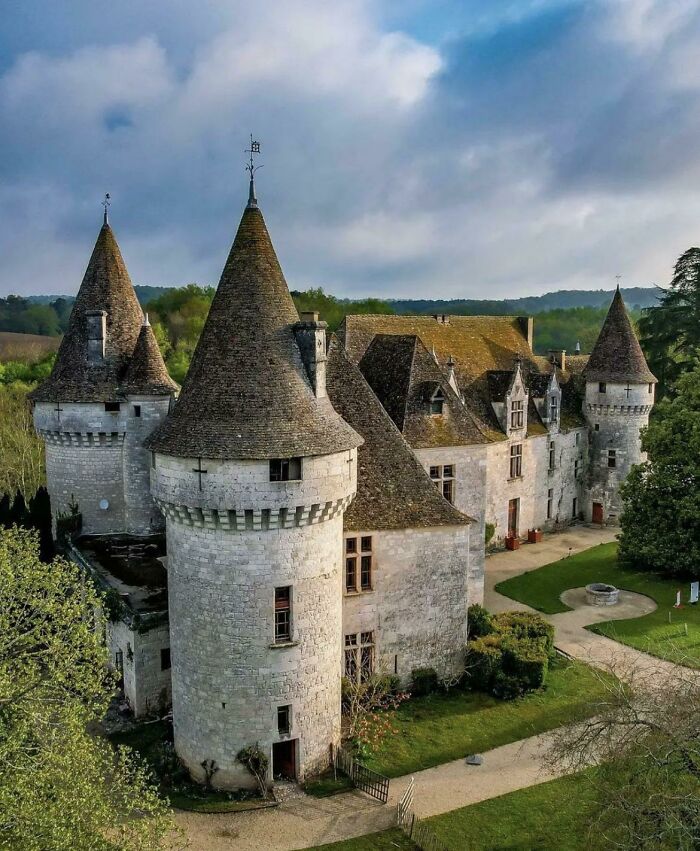 Château De Bridoire, Ribagnac, France
