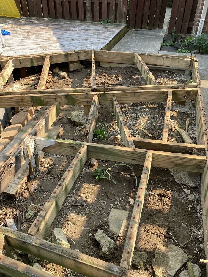 The Underside Of This Deck