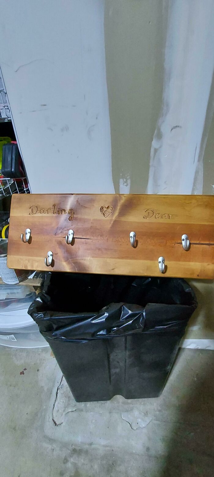 It Ain't Pretty But It'll Work To Keep Clothes Off The Bedroom Floor