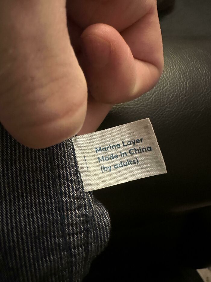 This Tag On My Shirt