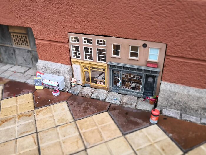 "This 'Mouse Barbershop' I Found In Malmö, Sweden"