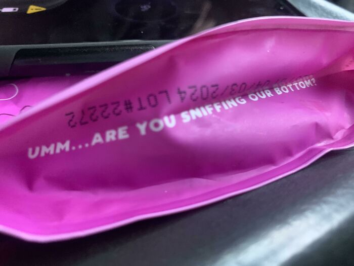 On The Bottom Of A Dog Treats Bag