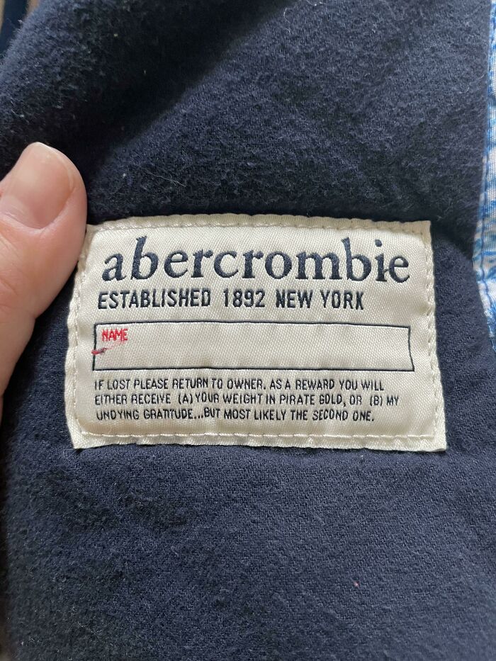 The Name Tag Inside My Son’s Coat