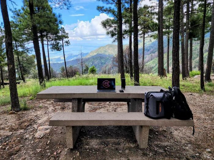 I Am A Remote Worker. I Chose This Desk To Work From Today