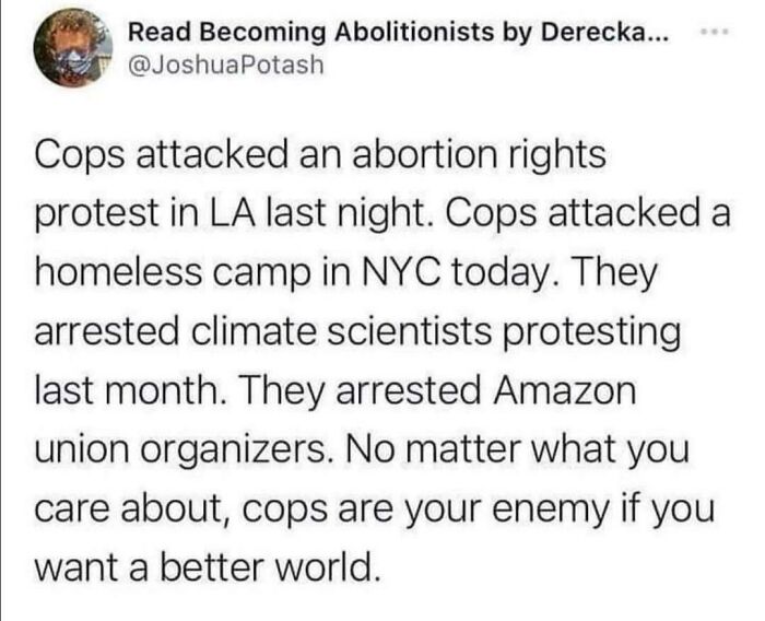 Cops Are Class Enemies