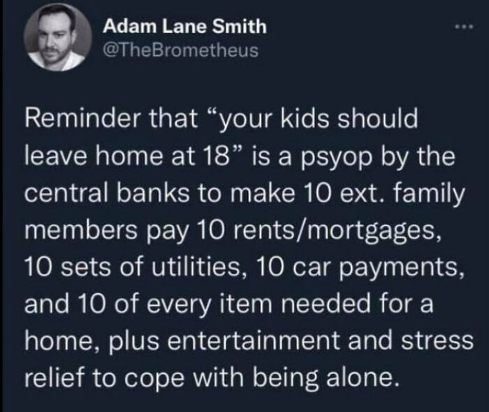 It's A Capitalist Psyop. Don't Fall For The Propaganda!