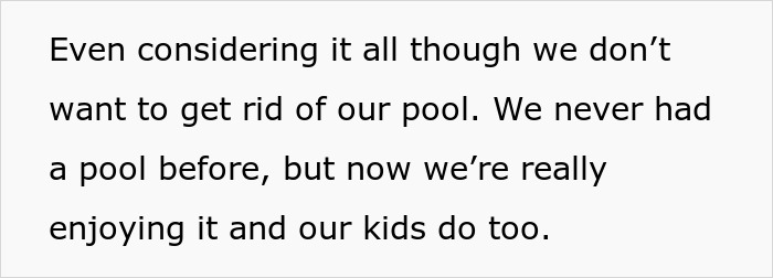 New Homeowners Refuse To Get Rid Of The Pool Their Neighbor's Kid Drowned In, Ask If They're Being Insensitive