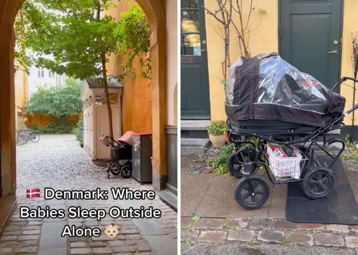 TikToker Documents Norwegian Custom Of Leaving Babies Alone Outside In Freezing Weather, Goes Viral