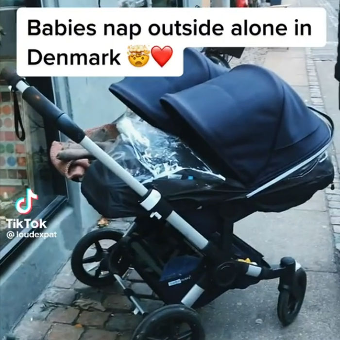 TikToker Documents Norwegian Custom Of Leaving Babies Alone Outside In Freezing Weather, Goes Viral