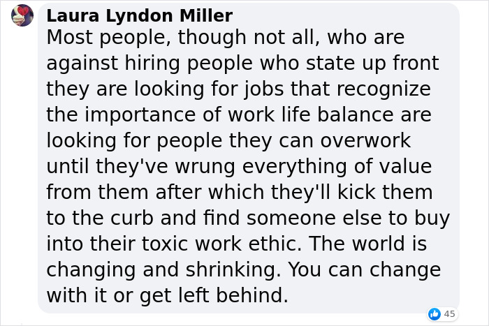 CEO Makes A LinkedIn Post Saying "Never Hire Anyone That's Looking For Work Life Balance," And It Backfires