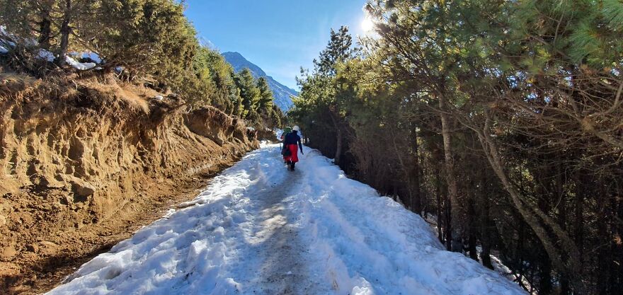 3rd Day Walk To Tangboche