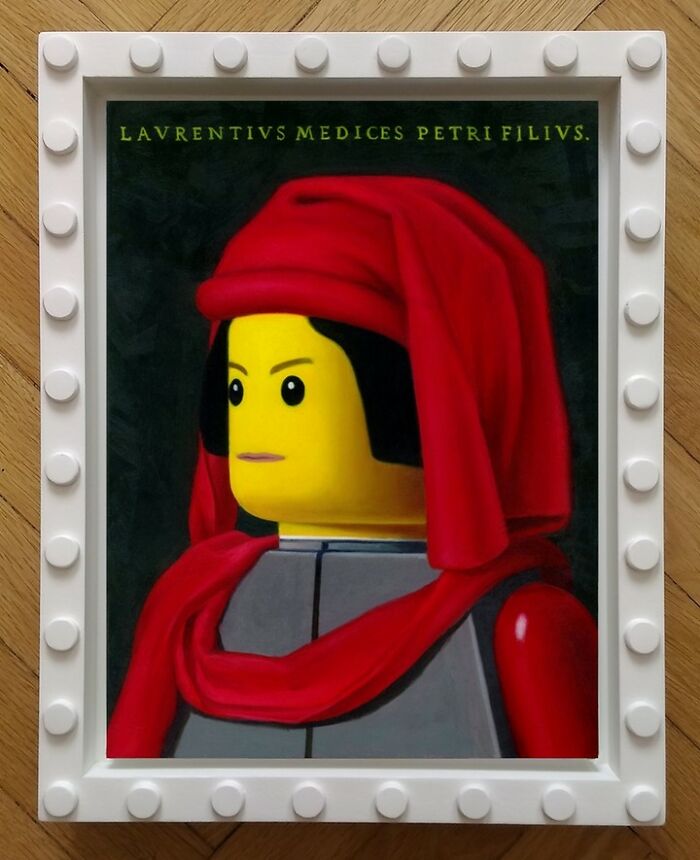 Portrait Of Lorenzo The Magnificent By Agnolo Bronzino