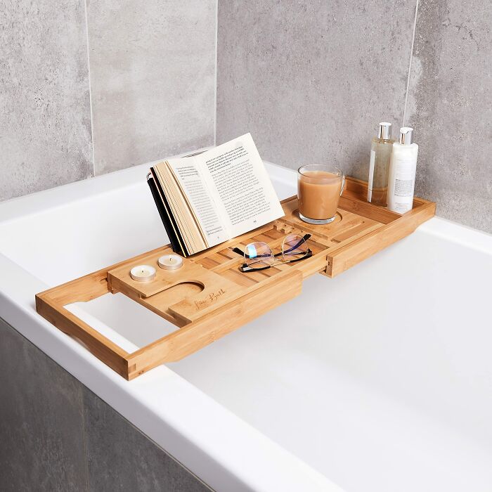 Hands-Free Bath Tray