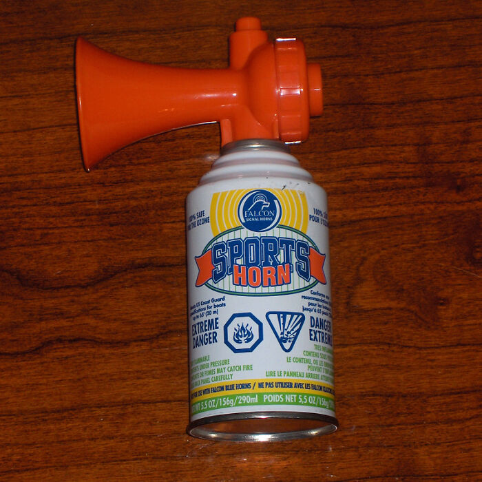 Air Horn On The Table 