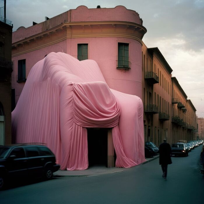 Argentine Artist Invades Cities Around The World With A Virtual Architectural Illusion And It's So Cute (33 Pics)