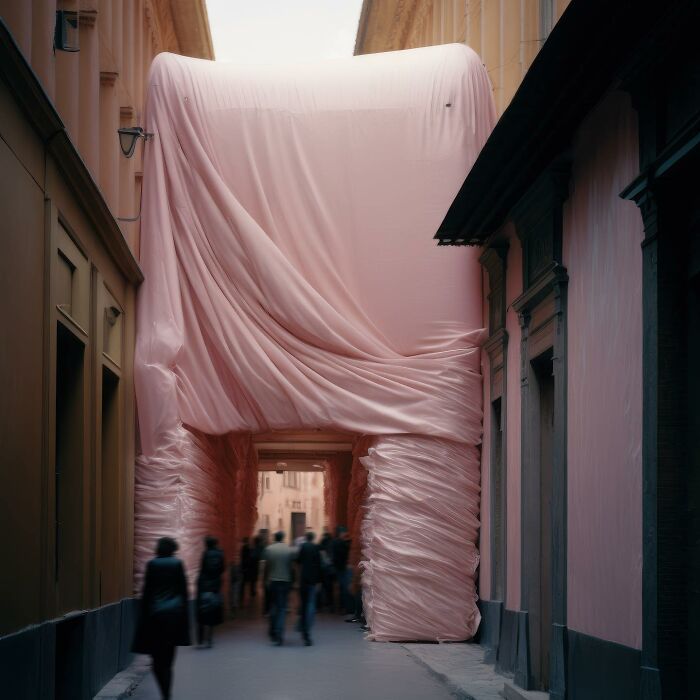 Argentine Artist Invades Cities Around The World With A Virtual Architectural Illusion And It's So Cute (33 Pics)