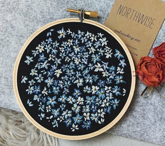 Artist Creates Moving Landscapes With Needle And Thread