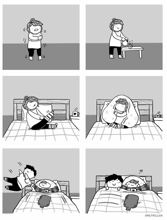 Artist Beautifully Illustrates Her Love Life With Her Boyfriend (New Pics)