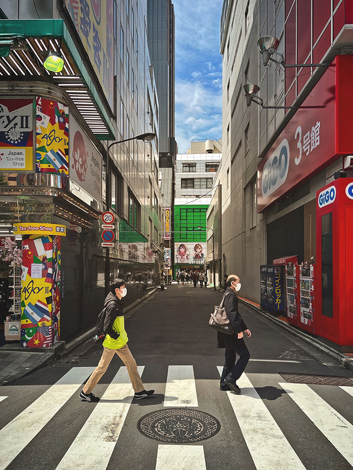 People Crossing the Street