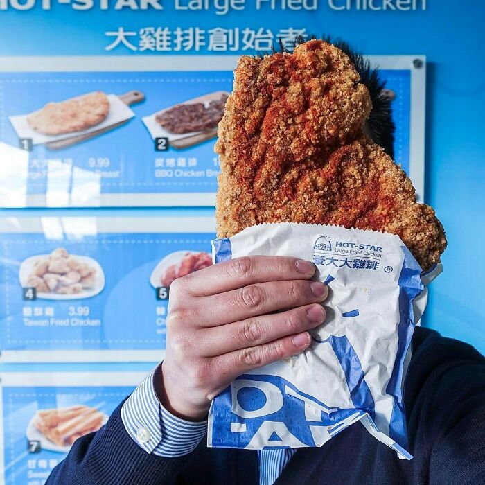 I Heard This Place Is Famous For Large Fried Chicken Cutlets. It Was So Crispy & Delicious, But "Large" Was An Understatement