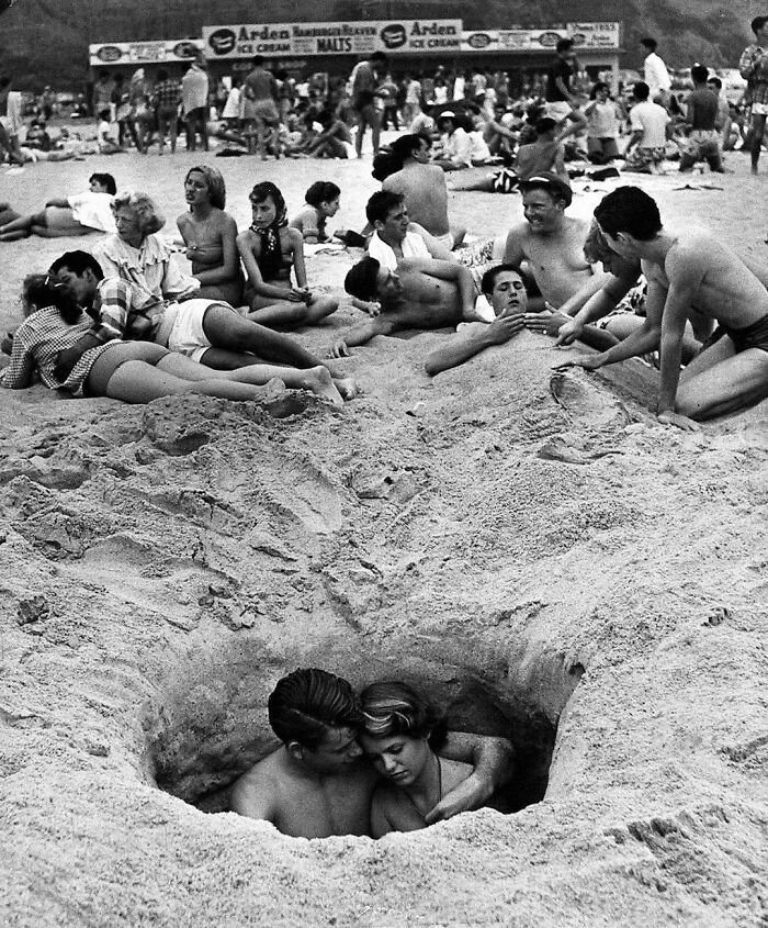 4th Of July 1950, Santa Monica, California, By Ralph Crane