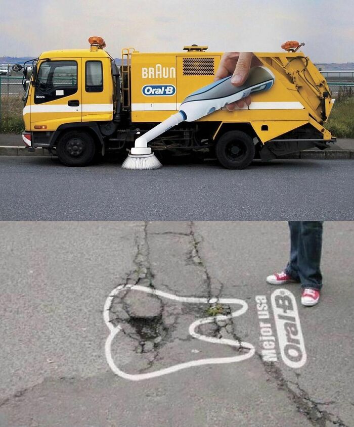 Guerilla Marketing Campaigns By Oral-B