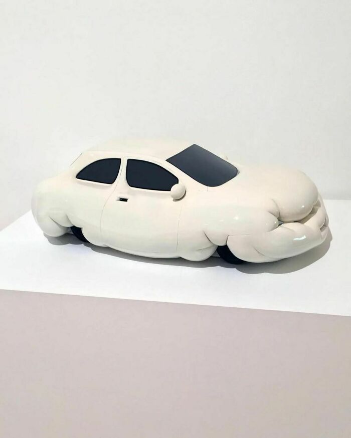 Fat Car Designed By Erwin Wurm