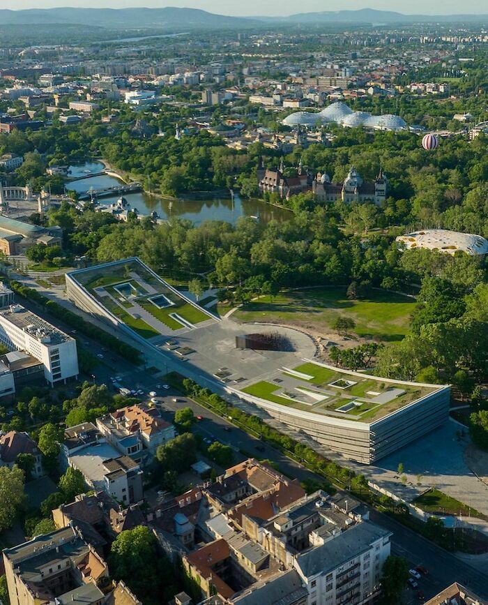The New Museum Of Ethnography In City Park, Budapest