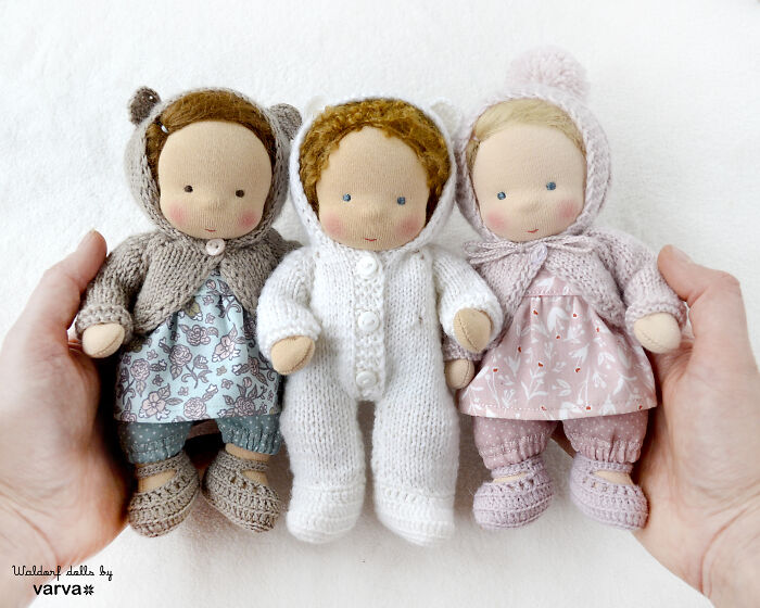 I Create Waldorf Mini Baby Dolls 7 Inch Tall (16 Pics)