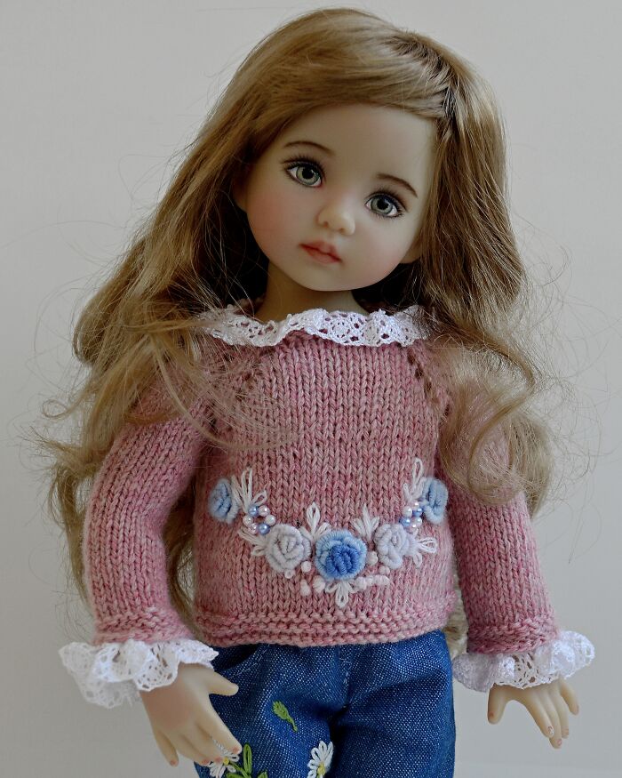 Designer Clothes With Embroidery For Dolls: Little Darling And Ruby Red Fashion Friends (7 Pics)