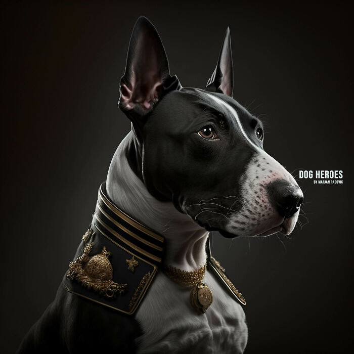 "Dog Heroes", Photographer Creates Hyper-Realistic Dogs Using Ai (43 Pics)
