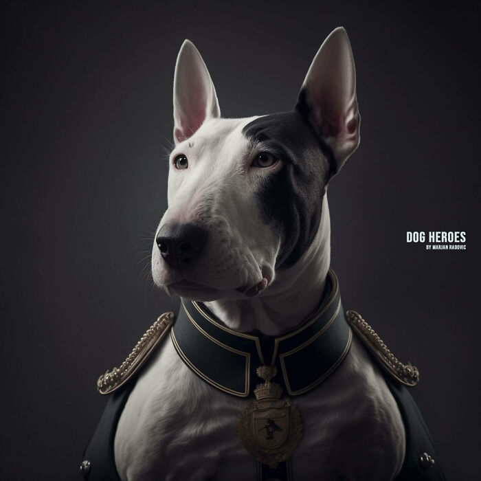 "Dog Heroes", Photographer Creates Hyper-Realistic Dogs Using Ai (43 Pics)
