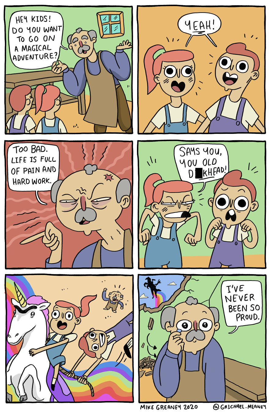 46 New Comics With Unexpected Endings By Mike Greaney