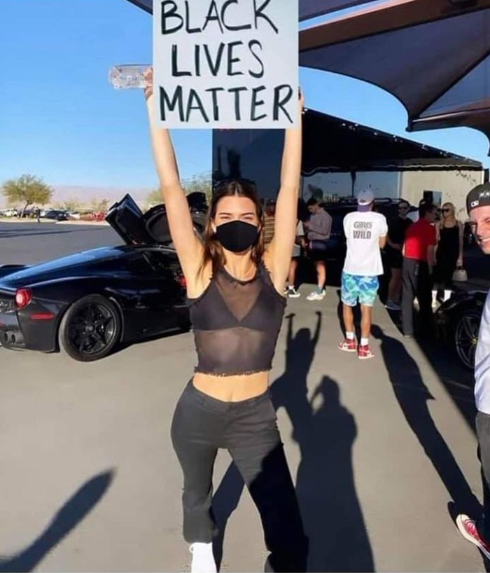 Pretty Sure That Her Shadow Forgot To Bring A Sign