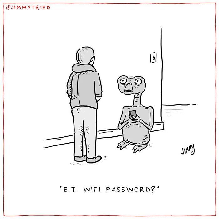 Enjoy Jimmy Craig's One-Panel Comics