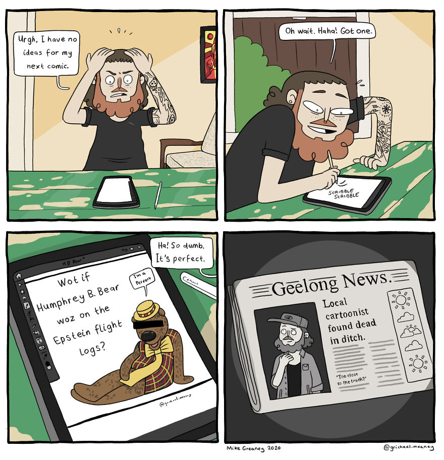 46 New Comics With Unexpected Endings By Mike Greaney