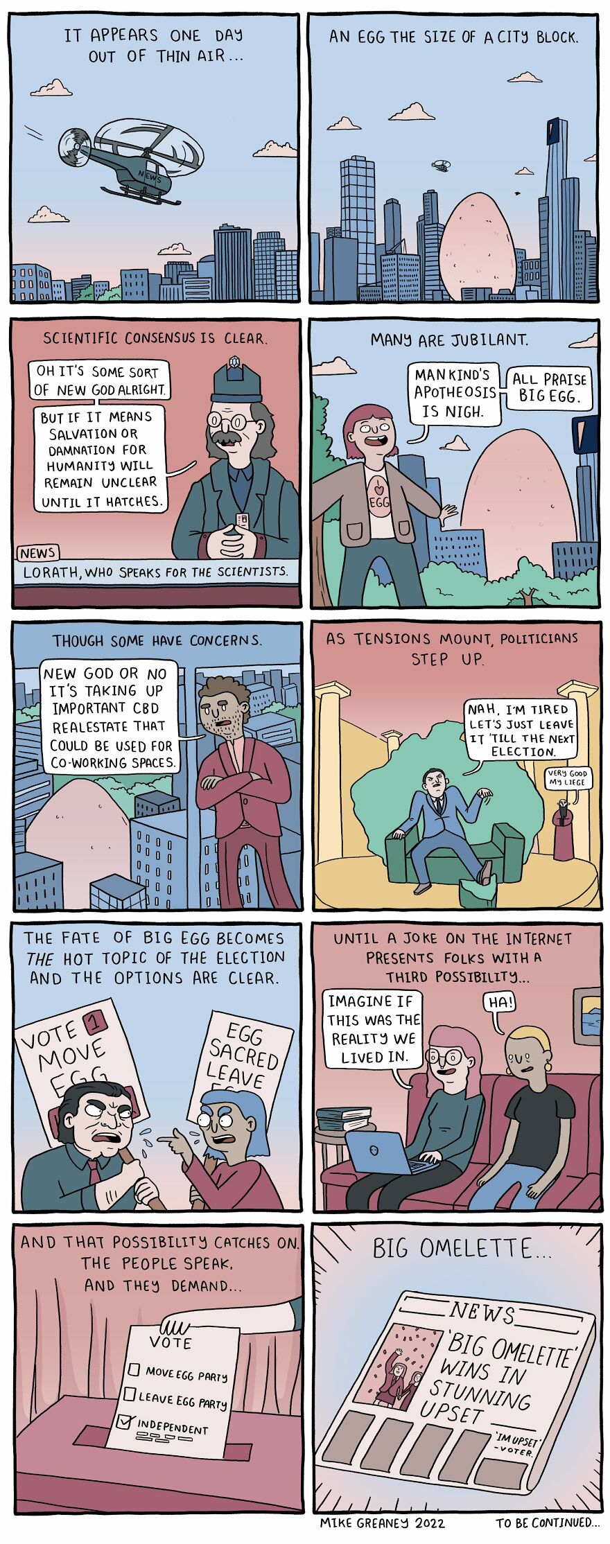 46 New Comics With Unexpected Endings By Mike Greaney