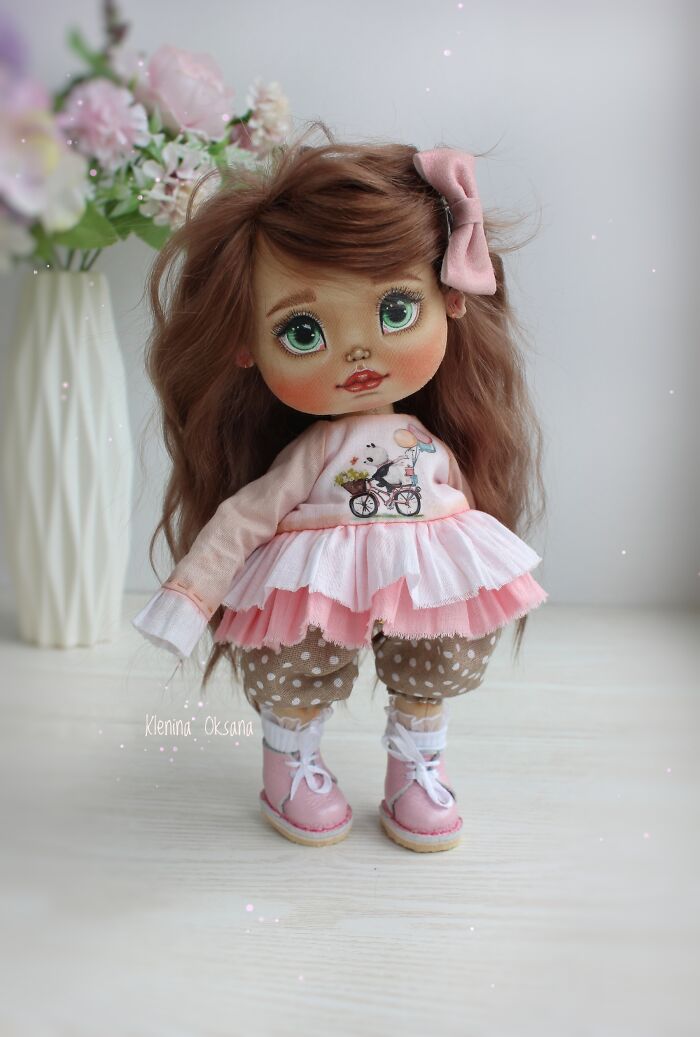 I Create Interior Dolls From Fabric (6 Pics)